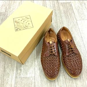 Maians eliseo brown derby shoes